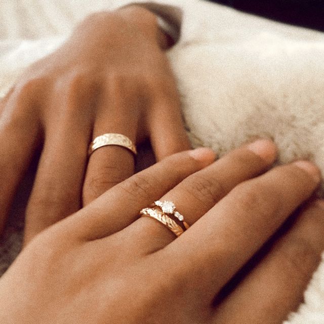 【Makana(マカナ)の口コミ】 結婚指輪は絶対"Hawaiian jewelry"って﻿
決めてて、ハワイアン…