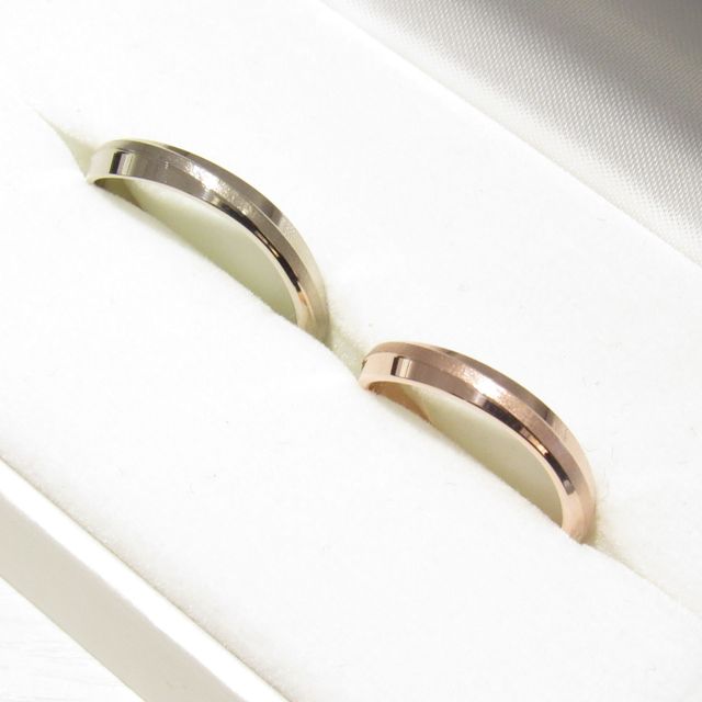 【輪-RIN-の口コミ】 指輪はシンプルなものが良く、色等にはこだわりがなかったためお店で色々…