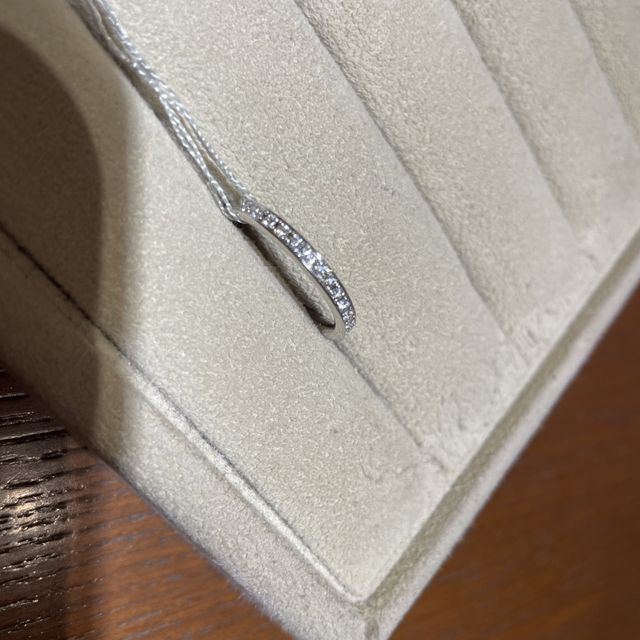 【TRECENTI(トレセンテ)の口コミ】 着け心地がとてもよかったです。一般的なリングとの比較で全然違うと思い…