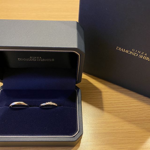 【銀座ダイヤモンドシライシの口コミ】 結婚式場の提携ブランドであることや、ブランド名を知っていたことがきっ…