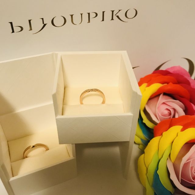 【Love Bond(ラブボンド)の口コミ】 私は指が太くて肉が乗りやすいけど、これはわりとスッキリ見えるデザイン…