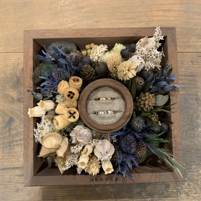 【鎌倉彫金工房の口コミ】 ブランドにこだわりがなく、既製品の半額以下でかつ思い出も作れる指輪作…