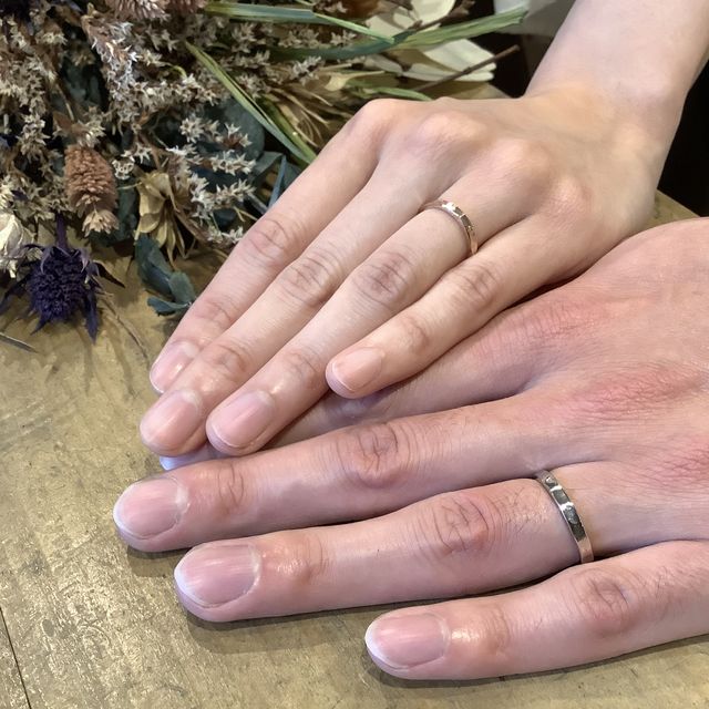 【鎌倉彫金工房の口コミ】 ブランドにこだわりがなく、既製品の半額以下でかつ思い出も作れる指輪作…