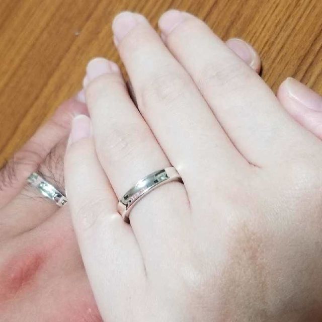 【ティファニー(Tiffany & Co.)の口コミ】 元々シンプルなのがいいなと思っていたので、見つけた時はこれだ！と思い…