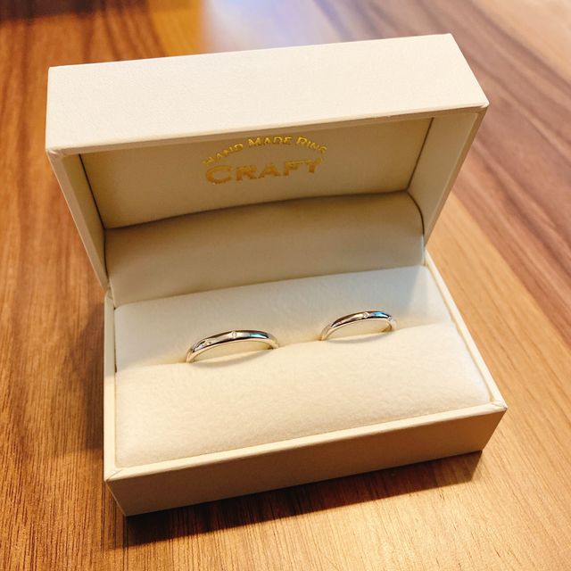 【CRAFY(クラフィ)の口コミ】 素材や、細さ、丸み、ラインを入れるなど、細かいところまで決められると…