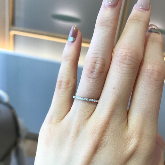 【ヴァン クリーフ＆アーペル(Van Cleef & Arpels)の口コミ】 結婚指輪としてだけでなくどちらかと言えばファッションリングとして楽し…
