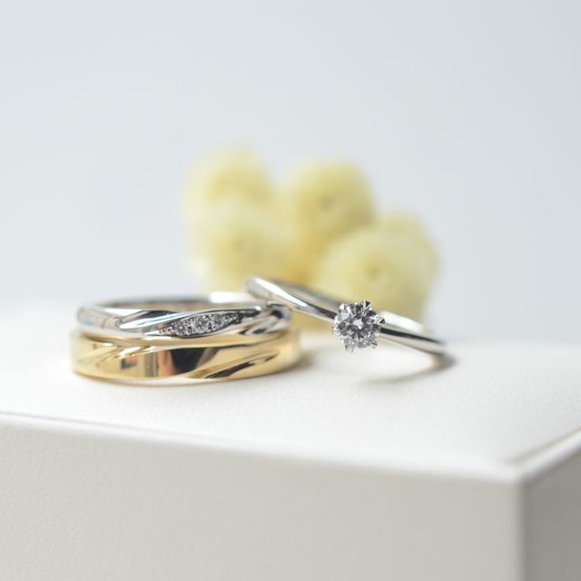 【CRAFY(クラフィ)の口コミ】 ペアリングを持ったことがなく、好みの指輪もわからない状態で来店予約を…