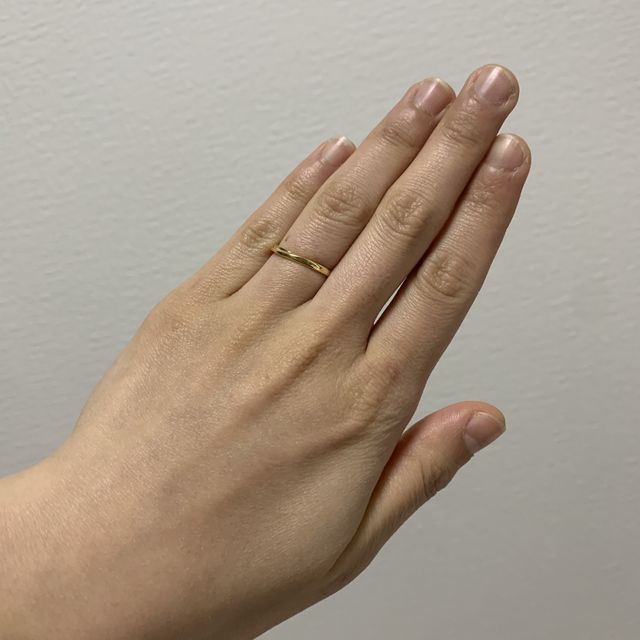 【宝寿堂(ほうじゅどう)の口コミ】 細すぎず、シンプルだけど少し変わっている形がよくて選びました！骨太で…