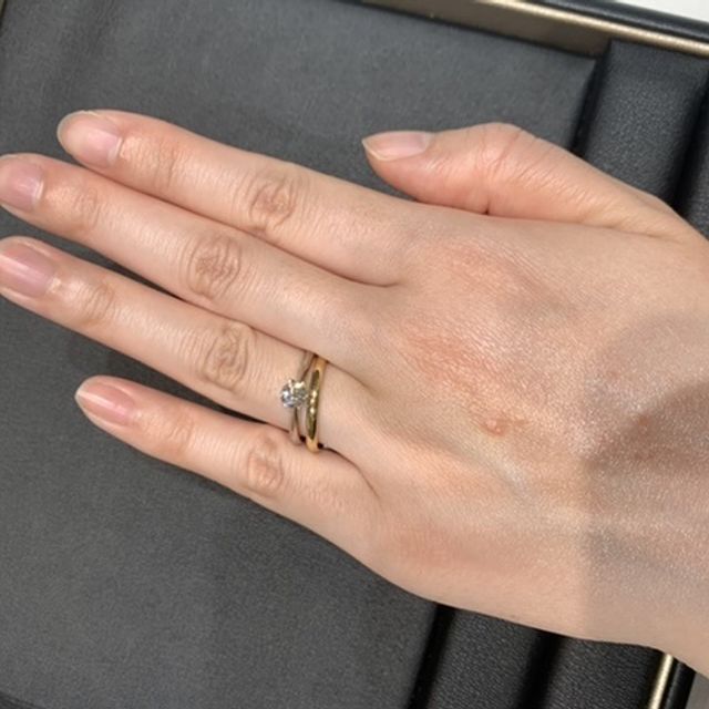 【ラザール ダイヤモンド(LAZARE DIAMOND)の口コミ】 ダイヤモンドのカッティングが綺麗なので、キラッキラでどのブランドより…