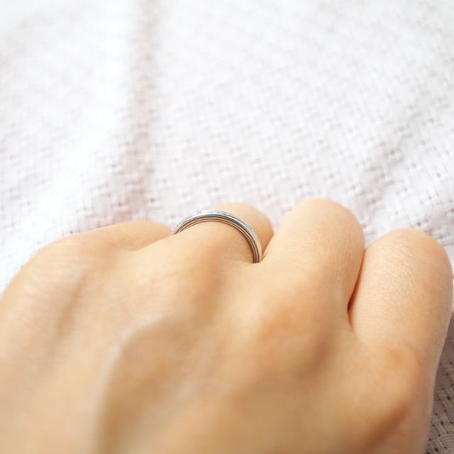 【CHRISTIAN BAUER(クリスチャンバウアー)の口コミ】 結婚指輪はつけっぱなしにしたかったので丈夫なものを、そしてシンプルす…