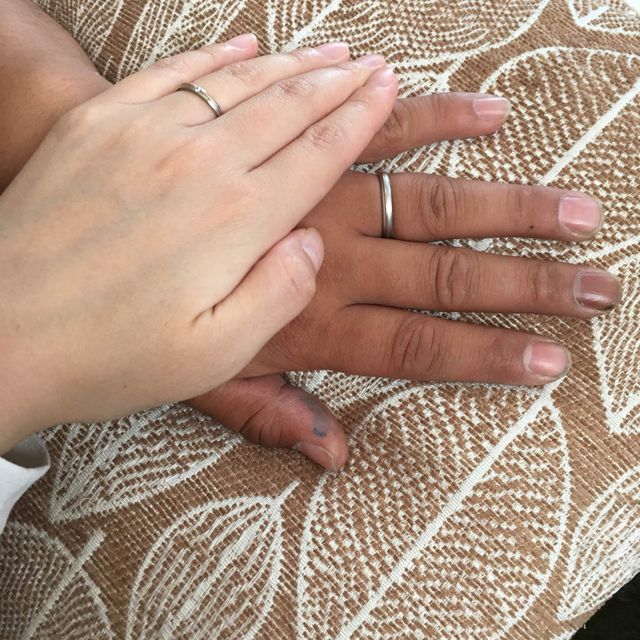 【FRAU KOBE JAPAN(フラウ コウベ ジャパン)の口コミ】 一番の決め手はオーダーメイドで世界で一つだけの指輪を作ってもらえたこ…