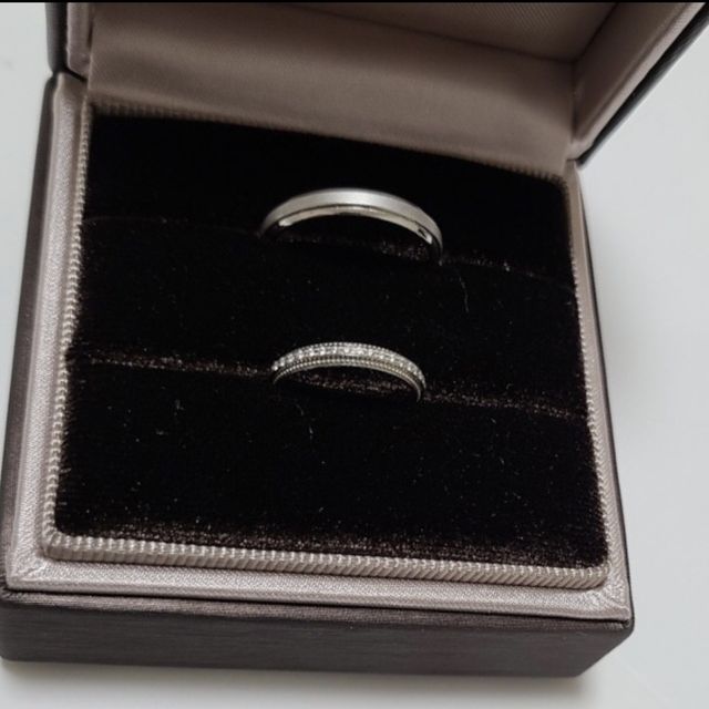 【アイプリモ(I-PRIMO)の口コミ】 リングのデザインをお互いに気に入ったのが1番の決め手です。男性の方は中…