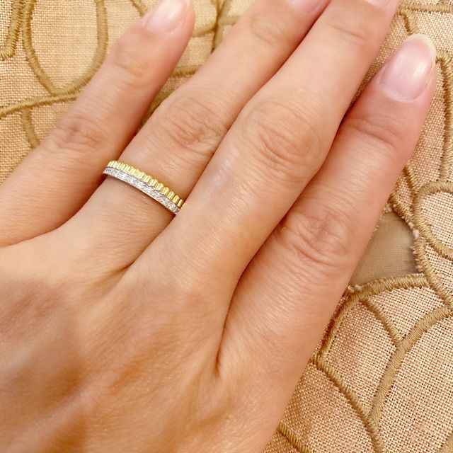 【ブシュロン(BOUCHERON)の口コミ】 手が大きく指も太いので華奢ではないデザインを探していました。キャトル…