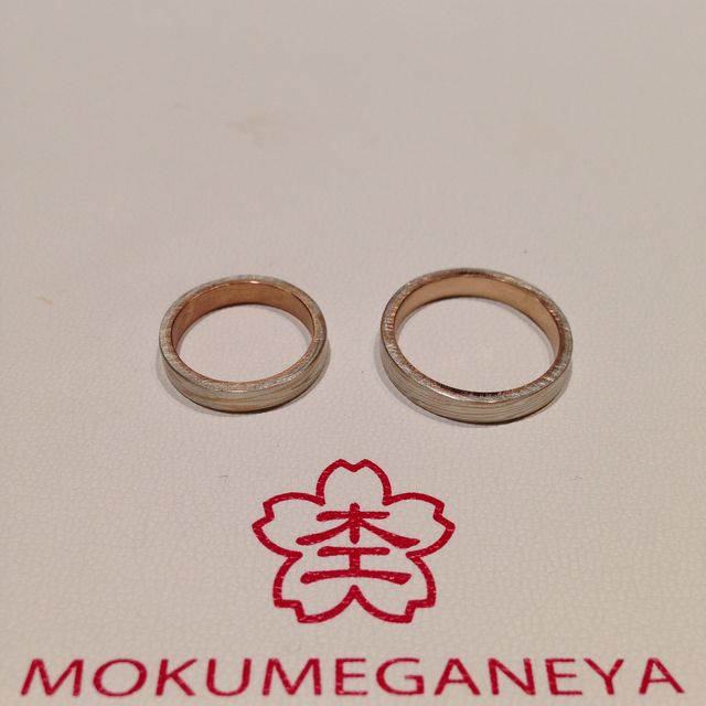 【杢目金屋(もくめがねや)の口コミ】 初めから婚約指輪はなしで結婚指輪だけの予定だったので結婚指輪にはこだ…