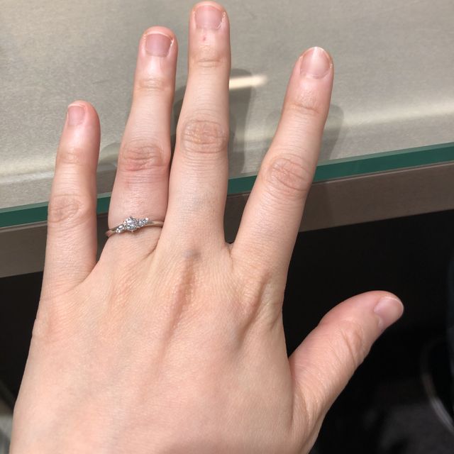 【アイプリモ(I-PRIMO)の口コミ】 色々試着してみて、シンプルだけど、かわいい感じで自分の好みにあったの…