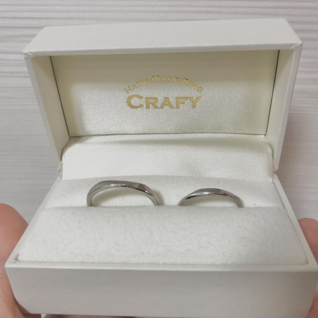 【CRAFY(クラフィ)の口コミ】 たくさんの種類から選べて、なおかつ好きなデザインで2人で手作りできまし…