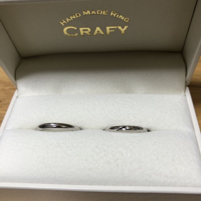 【CRAFY(クラフィ)の口コミ】 手作りすることで、指輪ができる過程を楽しめると思ったからてす。
また自…