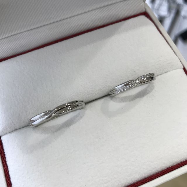 【Katamu(カタム)の口コミ】 いろいろな指輪を試着しましたが、安心の日本製、アフターサービスもしっ…