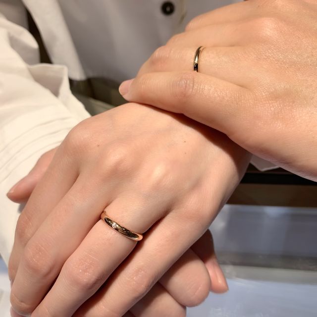 【カルティエ(Cartier)の口コミ】 私の指は細い方ですが、手が大きく関節が出ているため、華奢な指輪は似合…