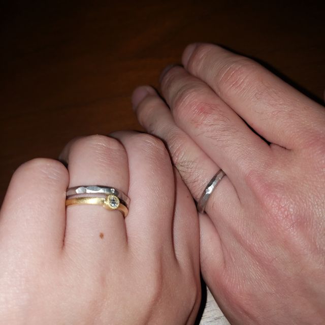 【CRAFY(クラフィ)の口コミ】 ふたりでオリジナルの指輪を作れるところと、学生でも手がでる価格だった…