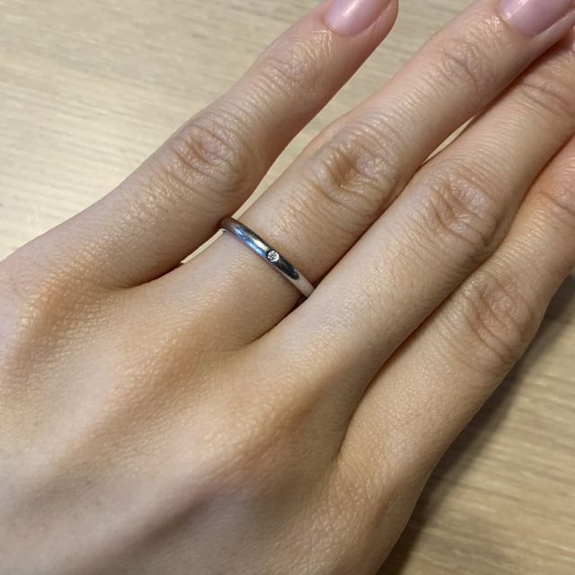 【エクセルコダイヤモンド(EXELCO DIAMOND)の口コミ】 婚約指輪を旦那にこちらで買ってもらったので、同じところのが欲しいと思…