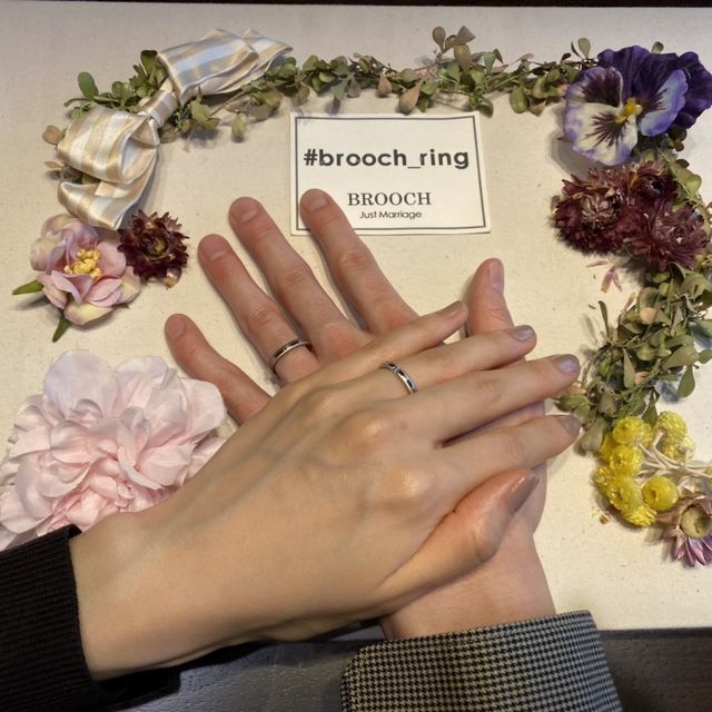 【【閉業】フラー・ジャコー(FURRER-JACOT)の口コミ】 色々見たが1番印象に残っていたのでこのリングに決めました。サイドがマッ…