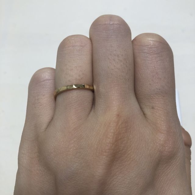 【BIJOUPIKO(ビジュピコ)の口コミ】 １８kが良かったのでそこに絞って探した。職人が作るとのことだったので、…