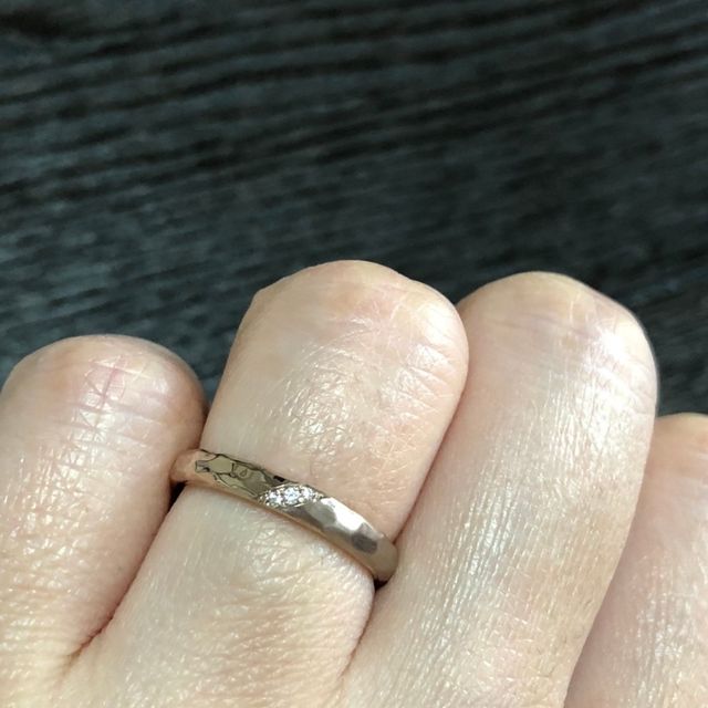 【TANZO.(鍛造指輪)の口コミ】 鍛造製法のしっかりとした指輪、頑丈なものが良かったのでタンゾーにしま…
