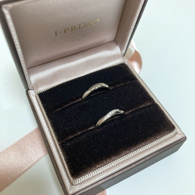 【アイプリモ(I-PRIMO)の口コミ】 前もってネットからある程度候補はしぼっていましたが派手すぎず、シンプ…