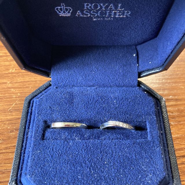 【ROYAL ASSCHER(ロイヤル・アッシャー)の口コミ】 ダイヤモンドの輝き、海外の伝統的な憧れブランドである点、それでも手が…