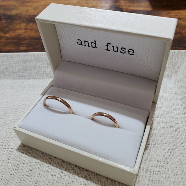 【湘南彫金工房 andfuseの口コミ】 値段の相談をしながら丁寧に説明して頂き、ゆっくりとイメージを膨らませ…