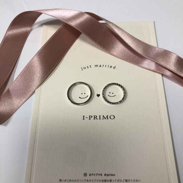【アイプリモ(I-PRIMO)の口コミ】 とにかく指輪のデザインがとても可愛いです。他にはないデザインだったの…