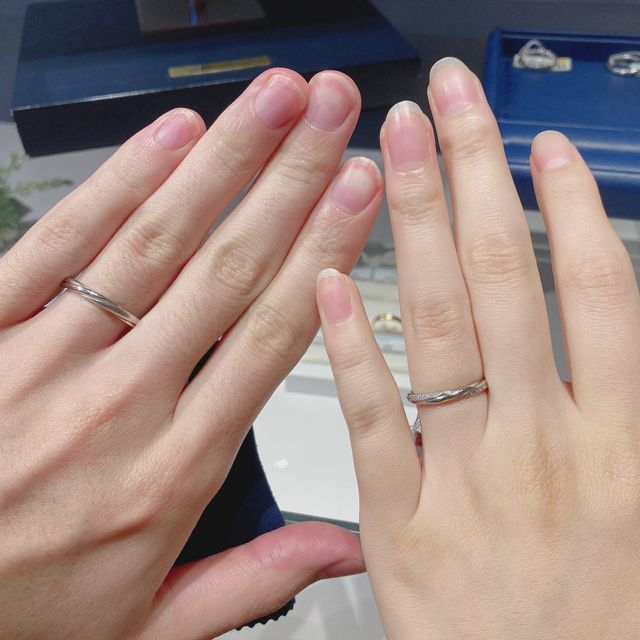 【銀座ダイヤモンドシライシの口コミ】 デザインがとても素敵でした。ダイヤモンドと店名についているだけあって…