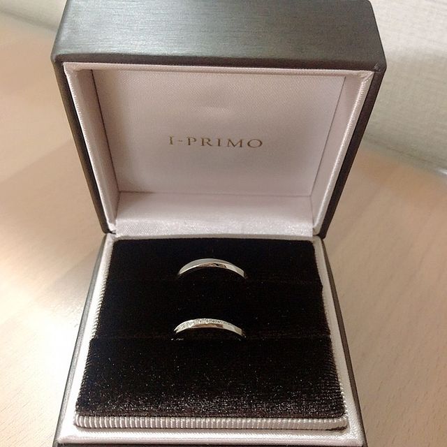 【アイプリモ(I-PRIMO)の口コミ】 結婚指輪はデザインメインに決めました。アイプリモはデザイン数も多く私…