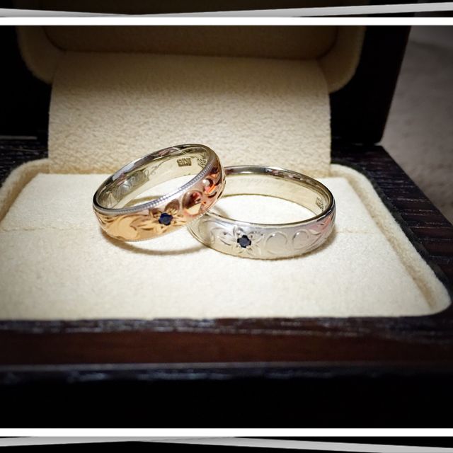 【ISLANDS(アイランズ)の口コミ】 オーダーメイドで自分好みに、デザイン、カラー、メッセージ、リングの巾…