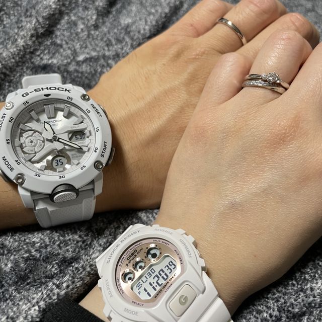 【4℃ BRIDAL(ヨンドシーブライダル)の口コミ】 シンプルなものをと思ってはいましたが、いざお店に行って見るとキラキラ…