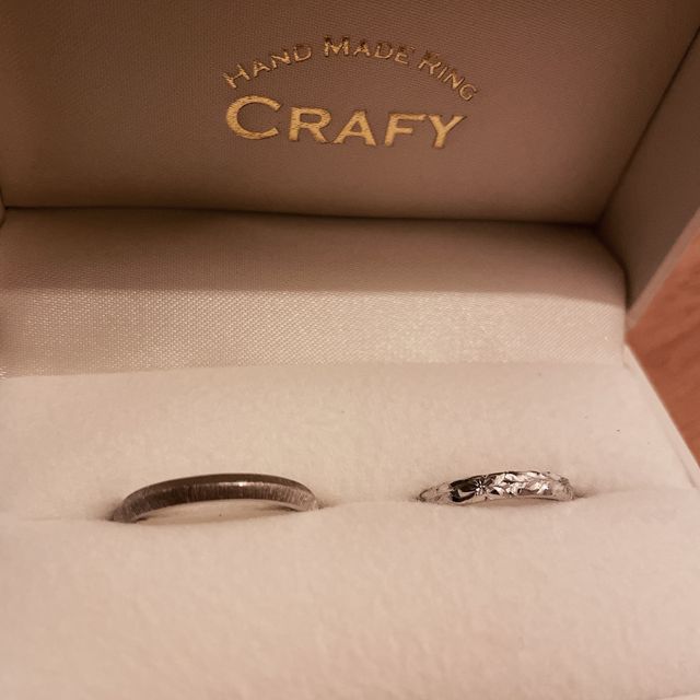 【CRAFY(クラフィ)の口コミ】 フルオーダーではなく自ら指輪の形を作り『モノ』だけではなく『思い出』…