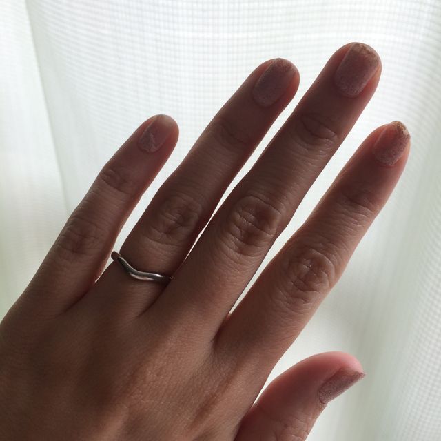 【ティファニー(Tiffany & Co.)の口コミ】 結婚指輪といえば、「いつかはティファニー」という気持ちがあったので、…