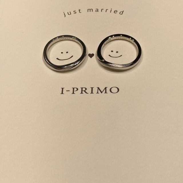 【アイプリモ(I-PRIMO)の口コミ】 元々ダイヤを結婚指輪につける気がなく、かといってただのリングではつま…