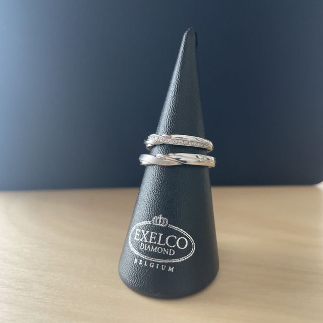 【エクセルコダイヤモンド(EXELCO DIAMOND)の口コミ】 デザインが気に入ったこと、指に通した時の感触もあまり違和感がなく良か…