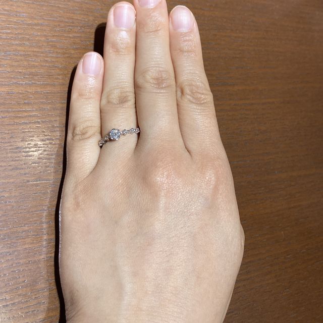 【TRECENTI(トレセンテ)の口コミ】 他の店舗にはないデザインだと思いました！なんといってもダイヤモンドを…