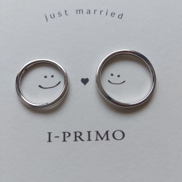【アイプリモ(I-PRIMO)の口コミ】 複数候補があったんですが、リングデザイン・ダイヤの配置・試着した感じ…
