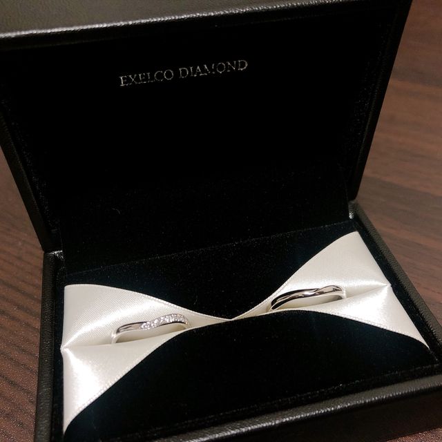 【エクセルコダイヤモンド(EXELCO DIAMOND)の口コミ】 決め手はデザイン。V字が良くて、V過ぎず緩やかなV字で見た目がかっこいい…