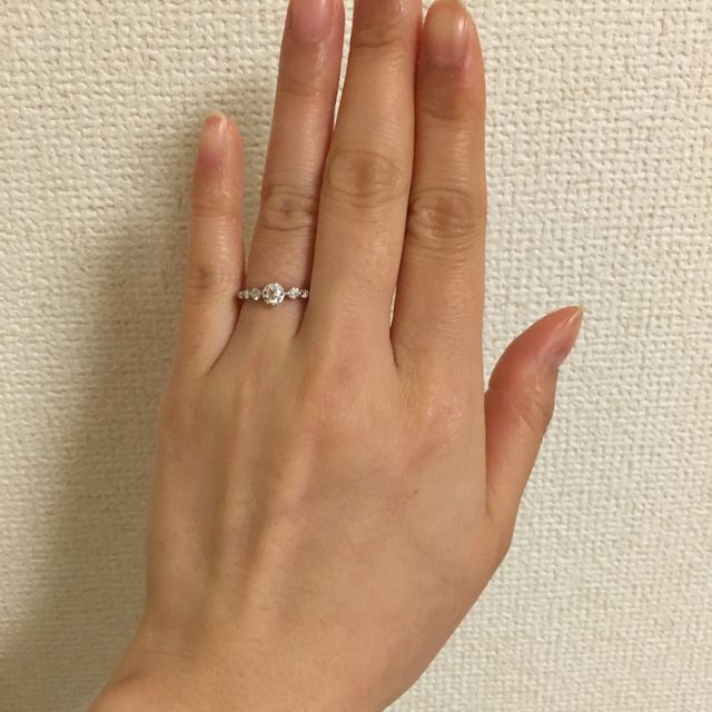 【JEWELRY  KAMATA(ジュエリーかまた)の口コミ】 ハーフエタニティーで探していたのですが、見せて頂いているときに紹介さ…