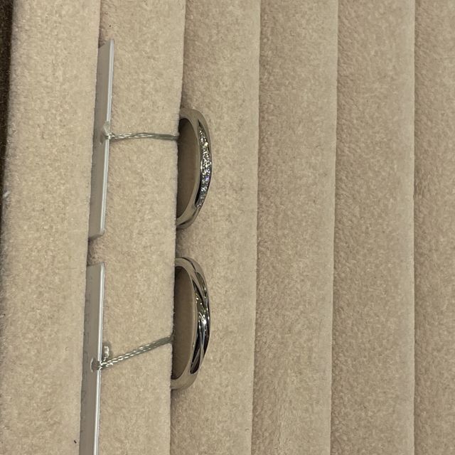 【TRECENTI(トレセンテ)の口コミ】 ダイヤの大きさが大きいため、つけた時のキラキラ度合いが目立って良いで…