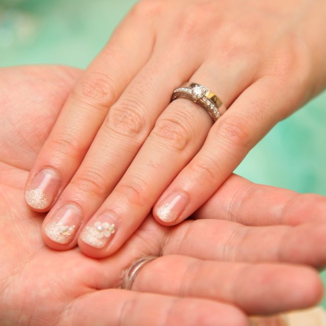 【ブルガリ(BVLGARI)の口コミ】 私も仕事をしているため、いつも身に着けられるようにあまりダイヤが入り…