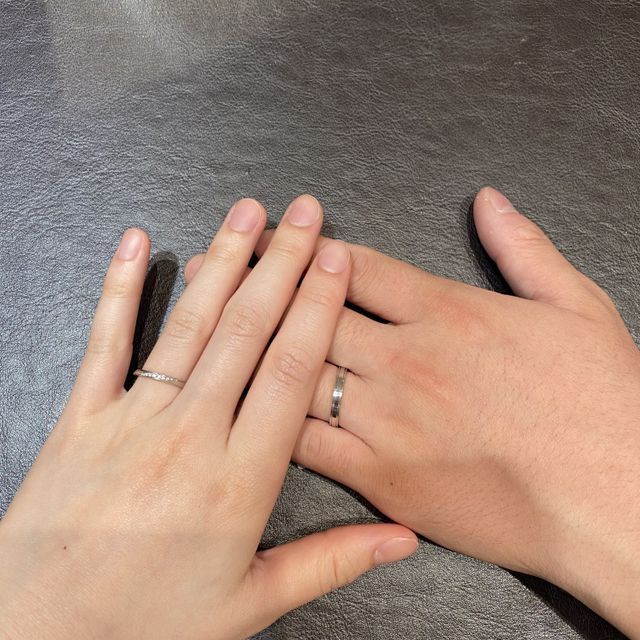【TRECENTI(トレセンテ)の口コミ】 着け心地の良さと、デザインできめました。指輪はダイヤの入り方だったり…