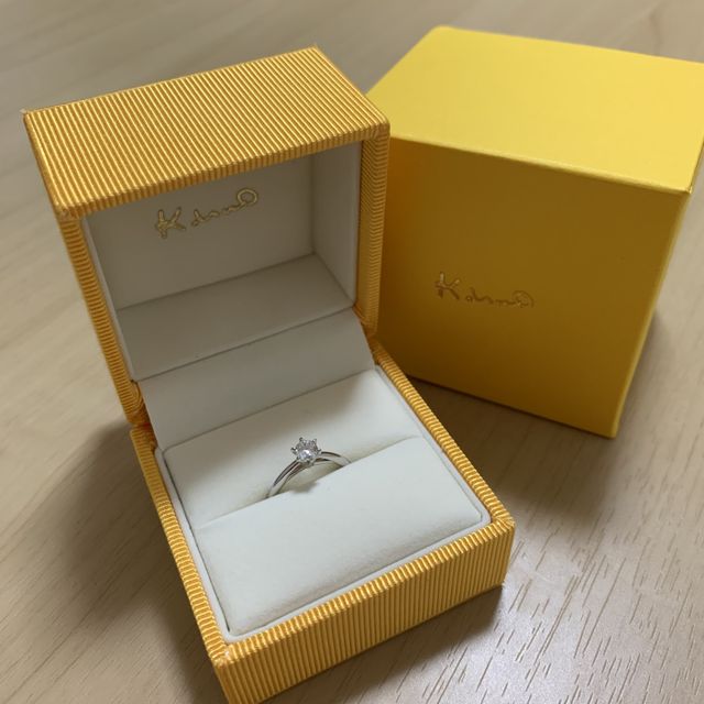 【ケイウノ ブライダル(K.UNO BRIDAL)の口コミ】 結婚指輪と同じブランドで探しました。いろいろ紹介していただき迷いまし…