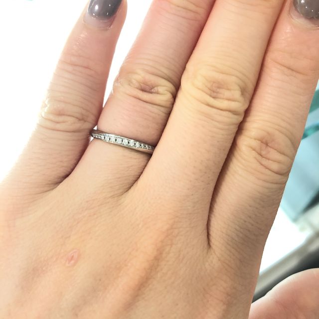 【4℃ BRIDAL(ヨンドシーブライダル)の口コミ】 知っていたブランドだったからです。友達などもこちらで購入してしていた…