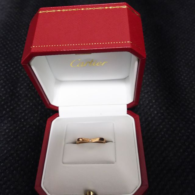 【カルティエ(Cartier)の口コミ】 婚約指輪にバレリーナのエンゲージメントリングに決めたため、一緒にバレ…